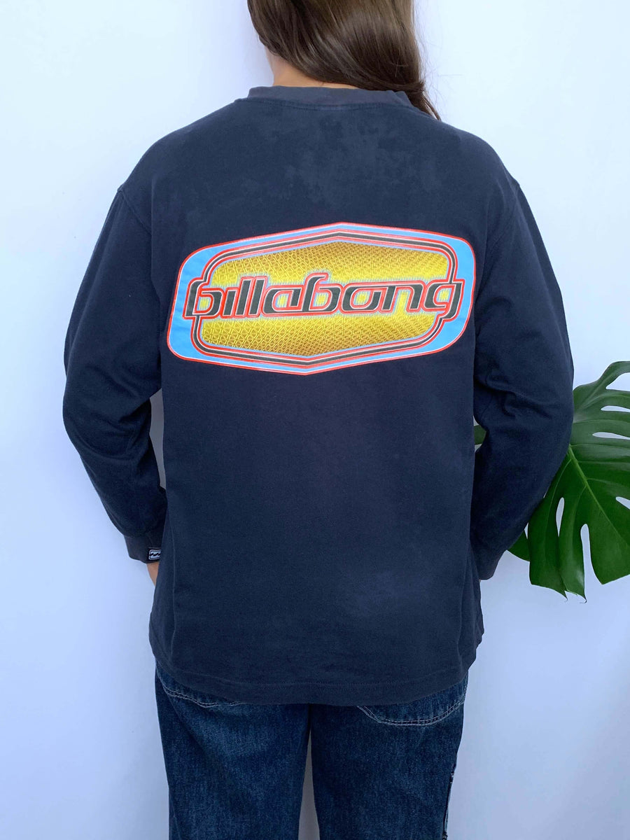 VINTAGE BILLABONG GRAPHIC LONG SLEEVE TEE - 6