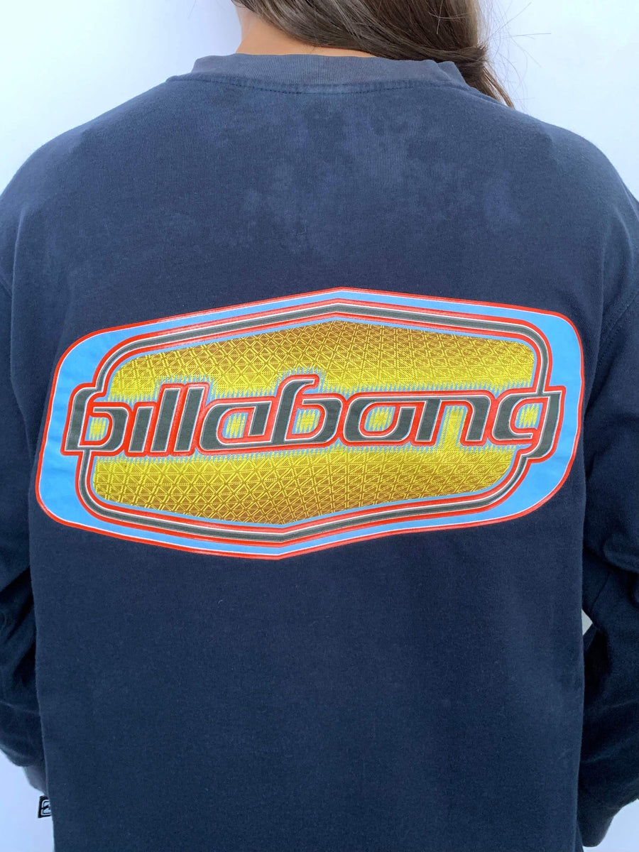 VINTAGE BILLABONG GRAPHIC LONG SLEEVE TEE - 6