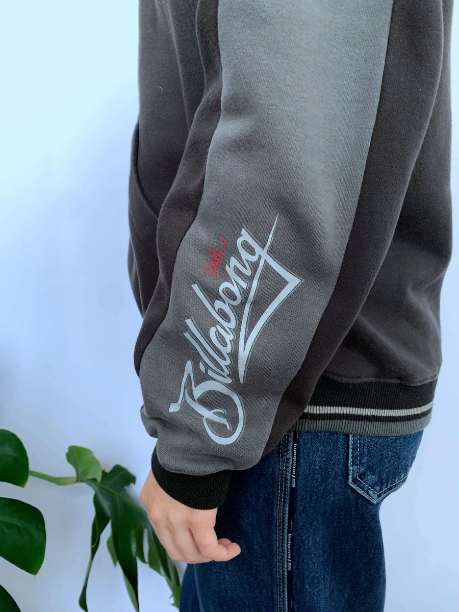 OLD SCHOOL BILLABONG TWO-TONE HOODIE - 10/12
