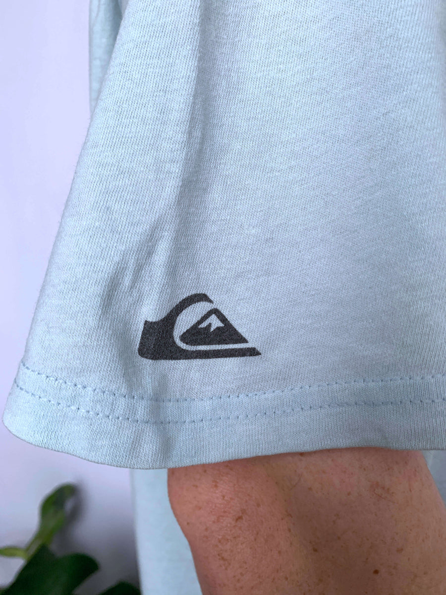 BAGGY VINTAGE QUIKSILVER LOGOS TEE - XL