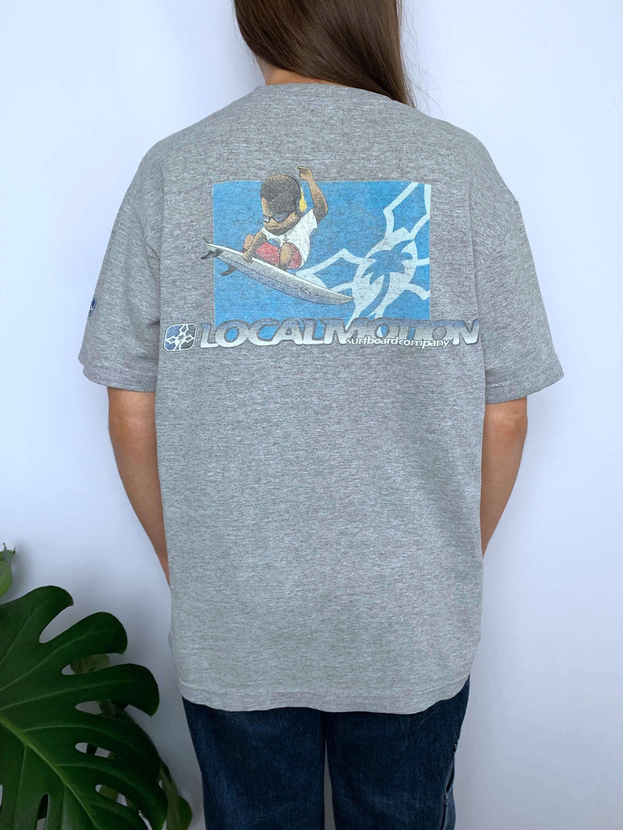 VINTAGE LOCAL MOTION SURFER TEE - M