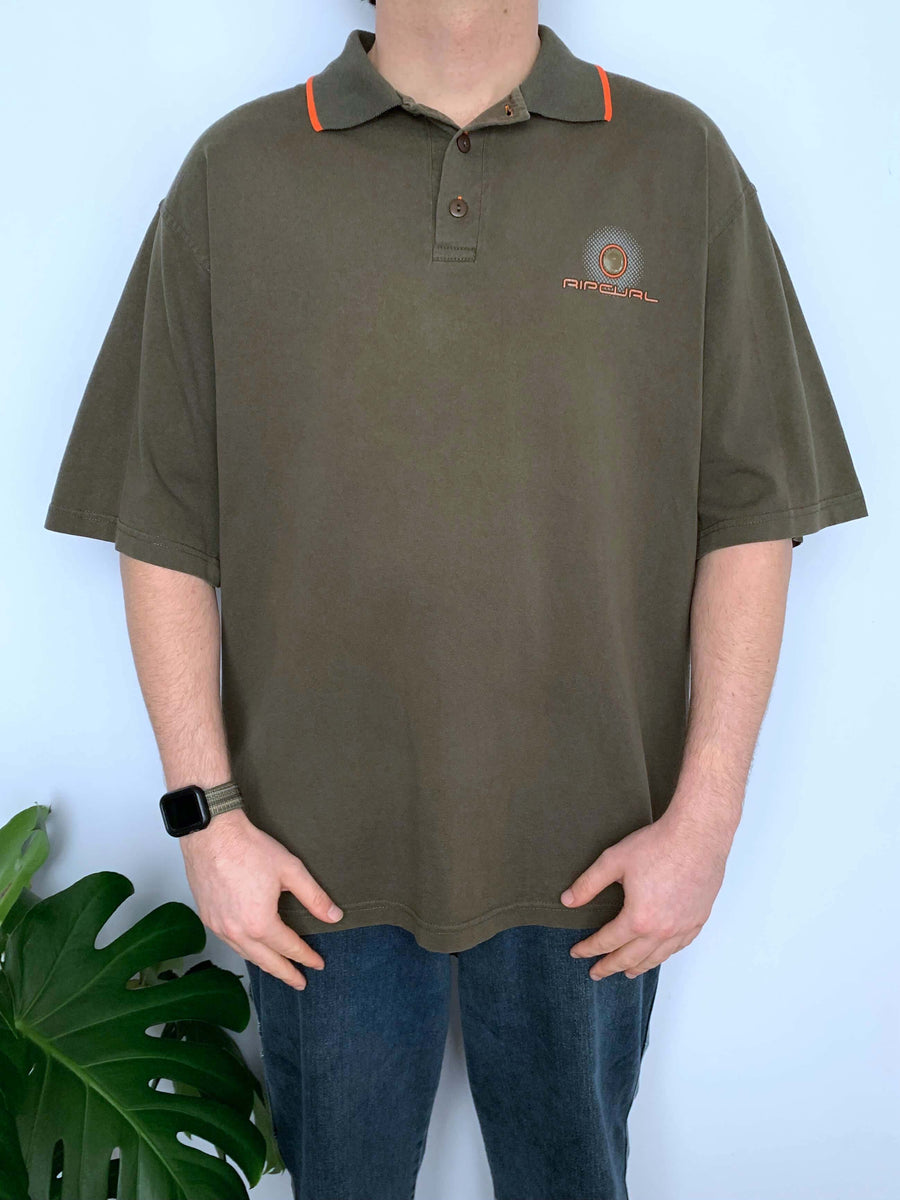 VINTAGE RIP CURL POLO SHIRT - XL
