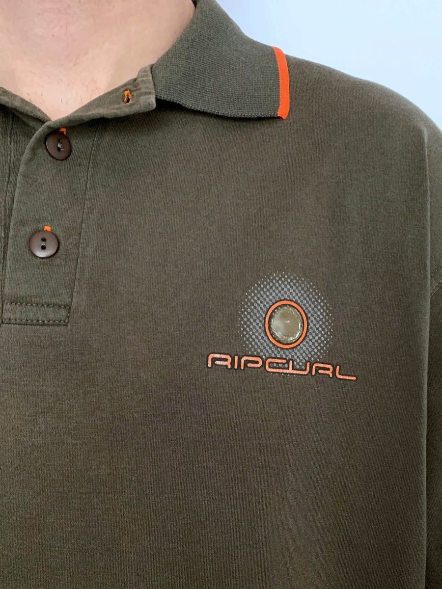 VINTAGE RIP CURL POLO SHIRT - XL