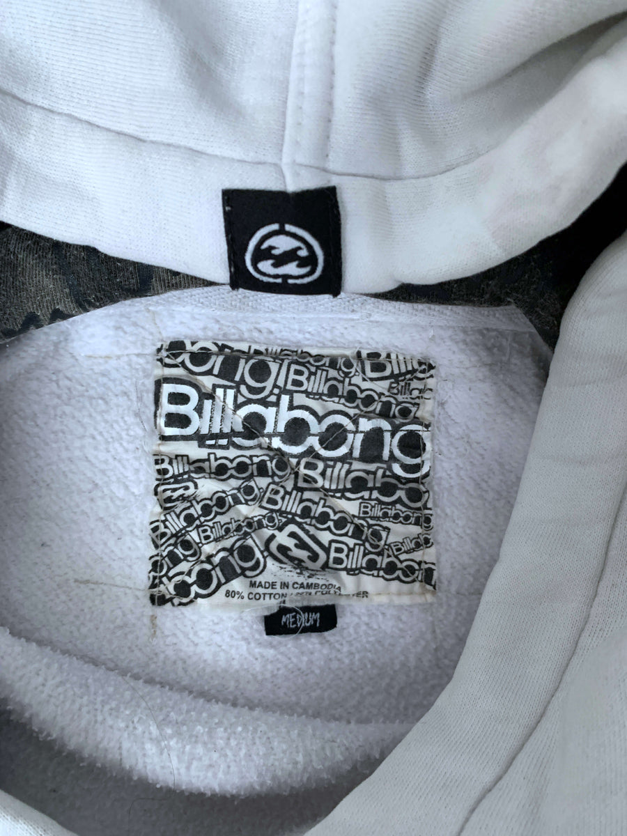 THICK VINTAGE BILLABONG EMBROIDERED HOODIE - S/M