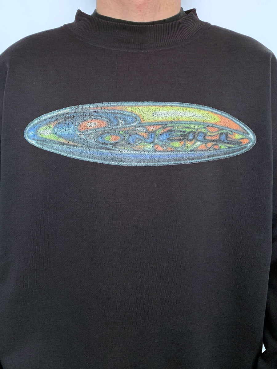 VINTAGE O'NEILL FRONT HIT CREWNECK - L