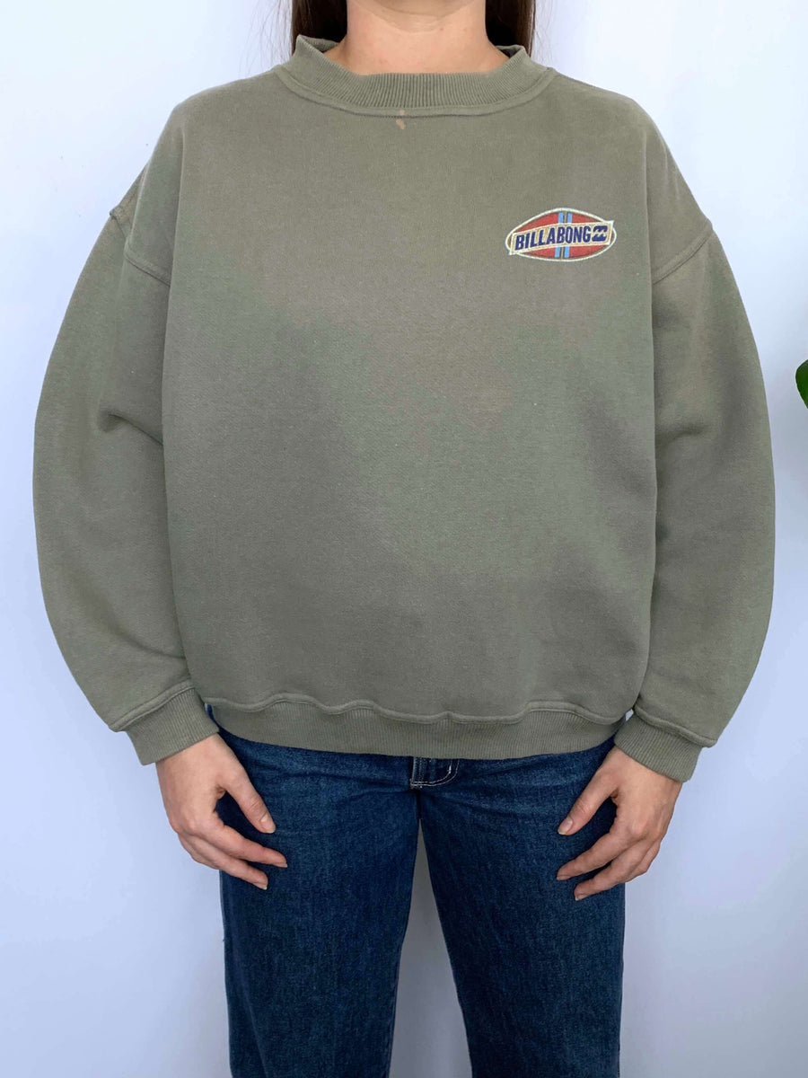 RARE 1996 BILLABONG GRAPHIC CREWNECK - 8/10