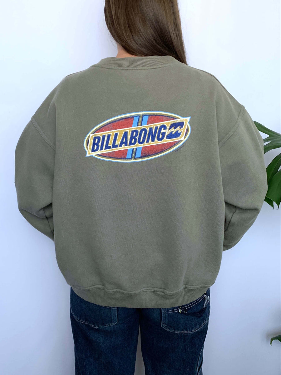 RARE 1996 BILLABONG GRAPHIC CREWNECK - 8/10