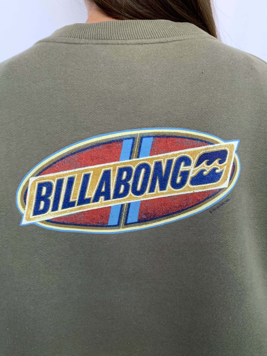 RARE 1996 BILLABONG GRAPHIC CREWNECK - 8/10