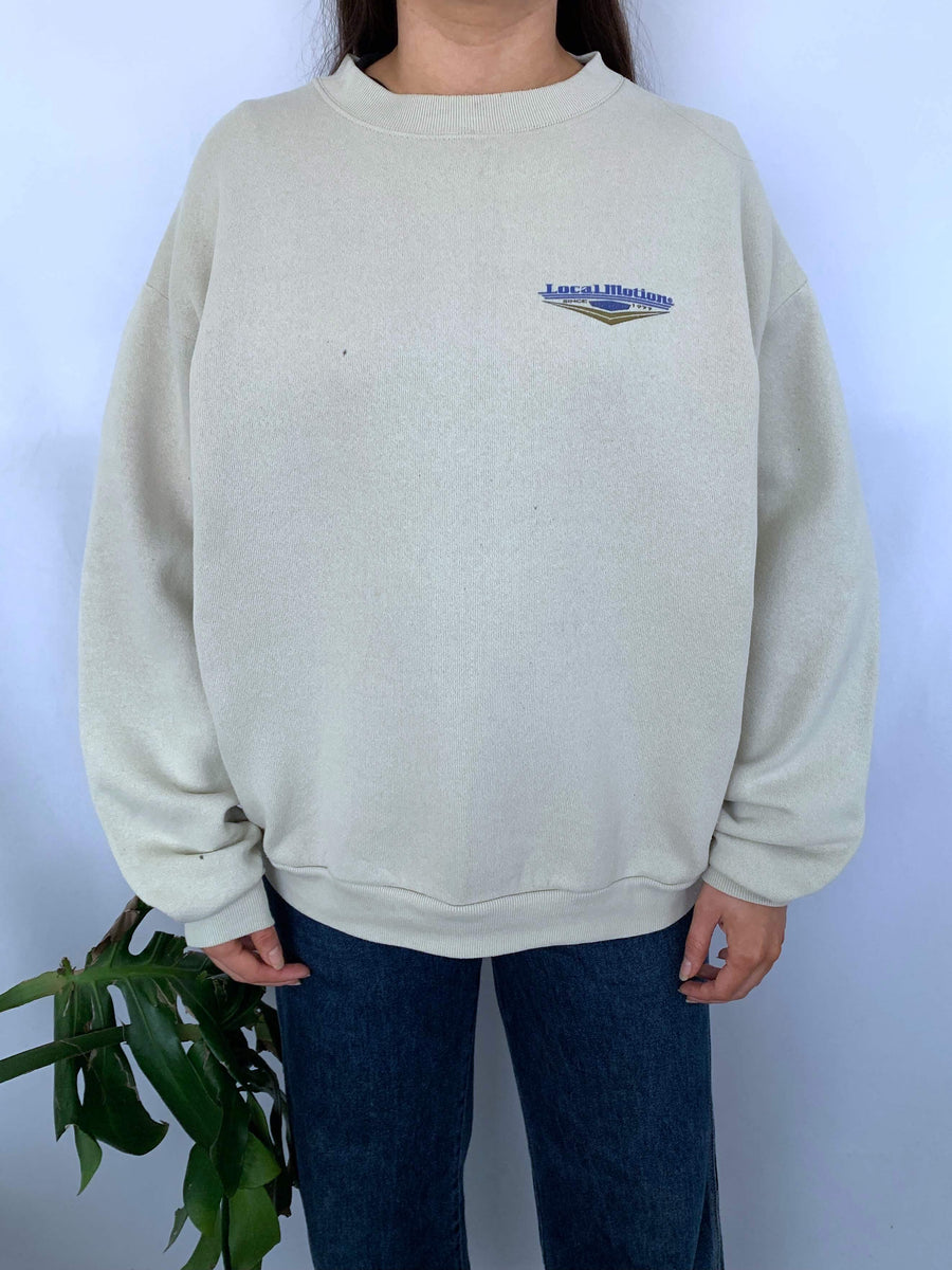 90S LOCAL MOTION GRAPHIC CREWNECK - M