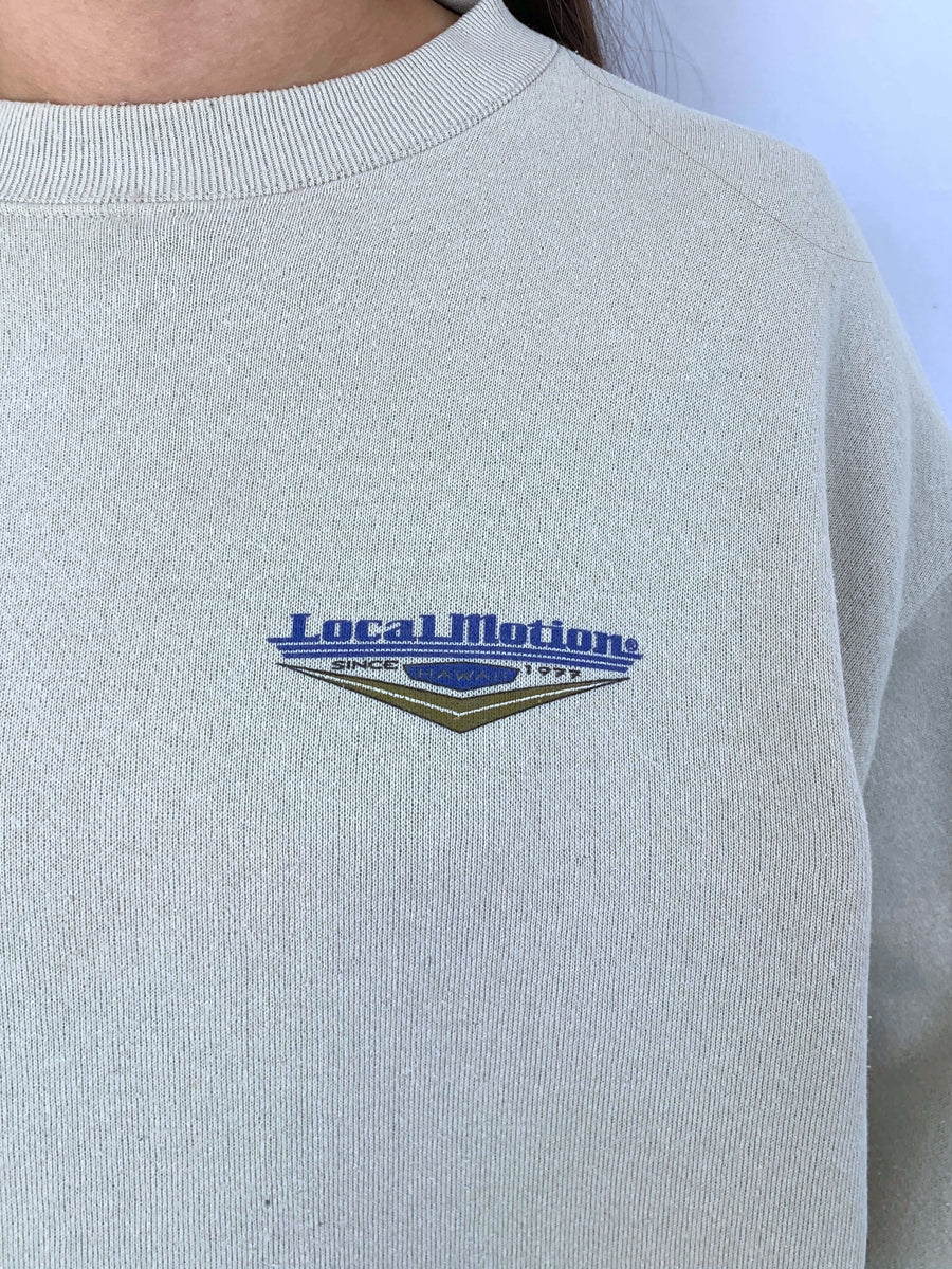 90S LOCAL MOTION GRAPHIC CREWNECK - M