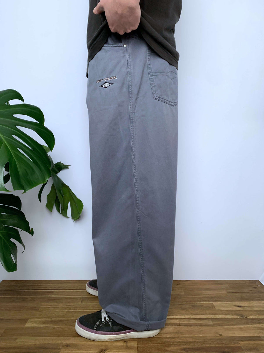 BAGGY 90S RIP CURL ELASTIC WAIST PANTS