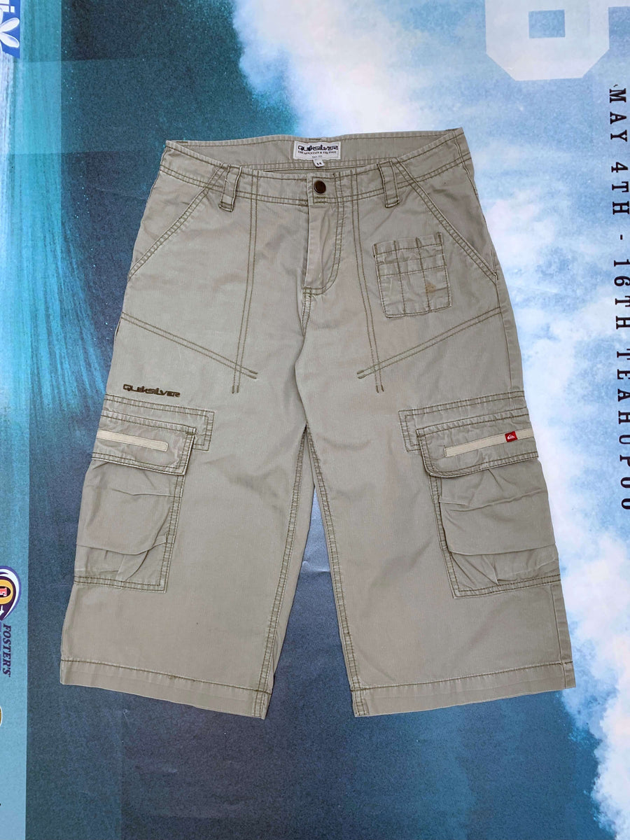 VINTAGE QUIKSILVER 3/4 PANTS/SHORTS - W29