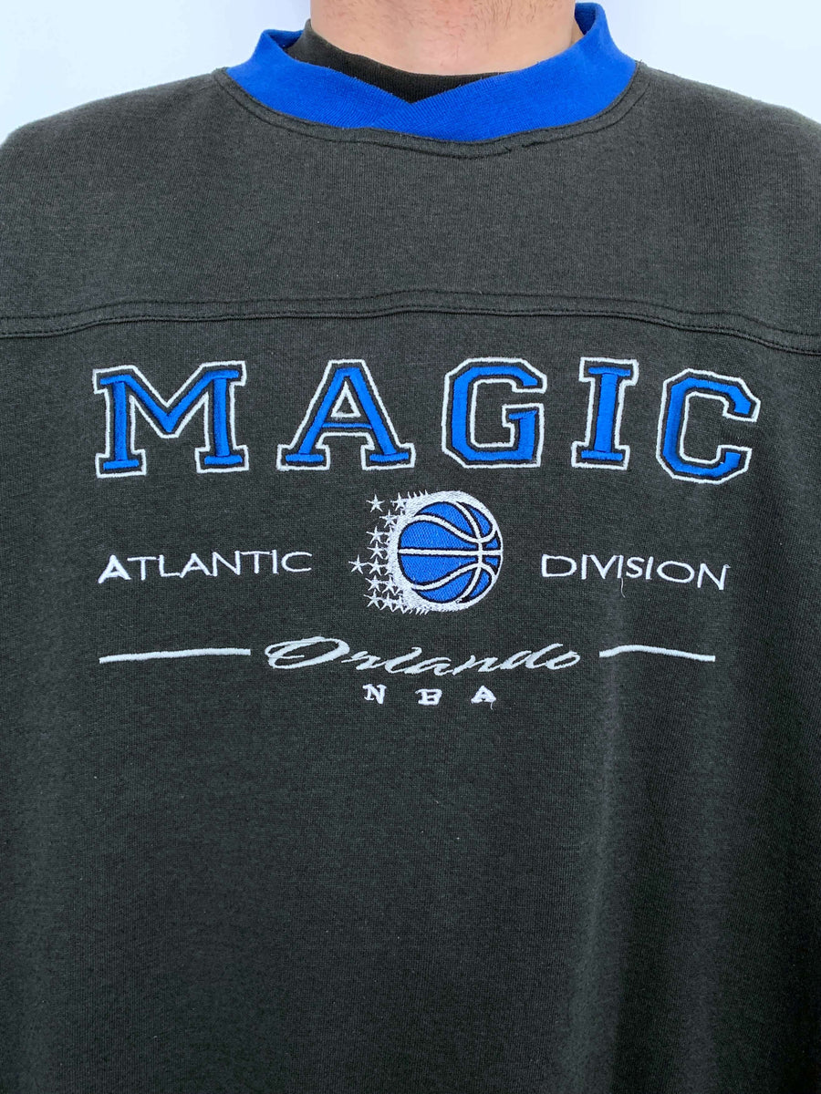 90S ORLANDO MAGIC EMBROIDERED JUMPER - XL