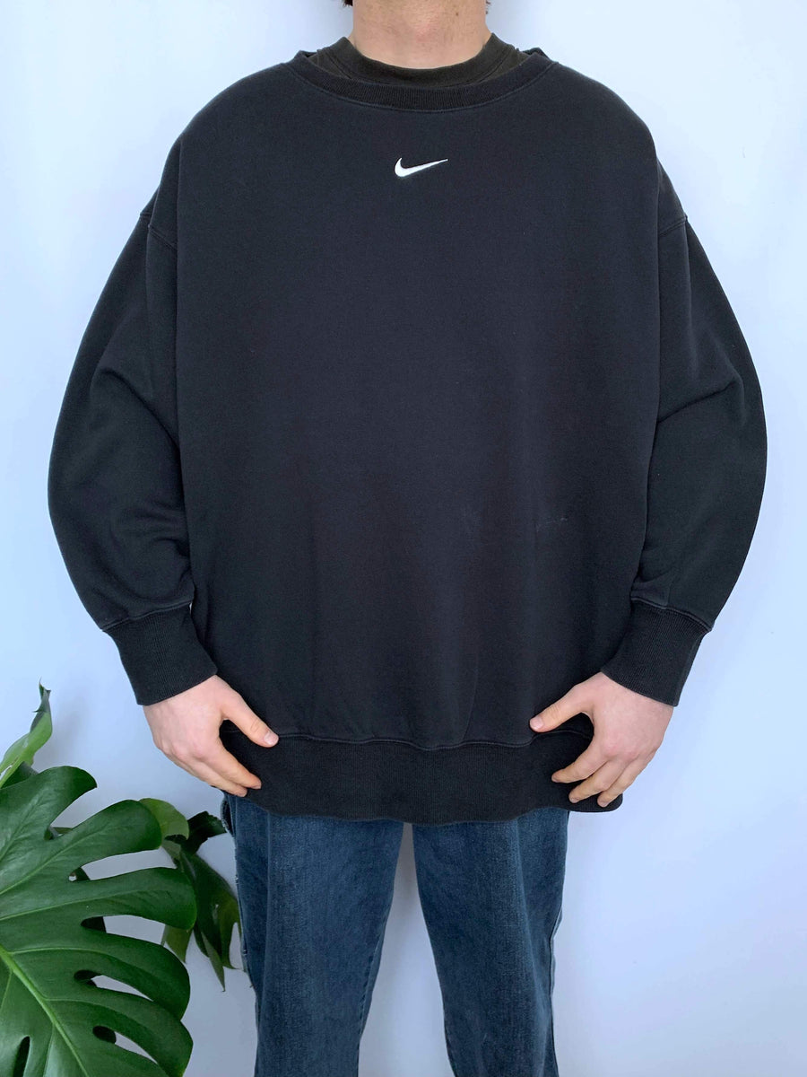 NIKE CENTRAL SWOOSH CREWNECK - L*