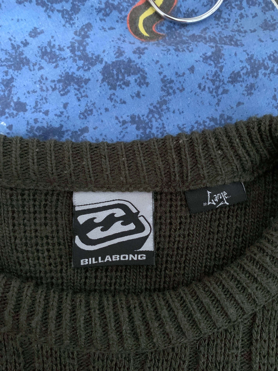 RARE VINTAGE BILLABONG EMBROIDERED KNIT - L