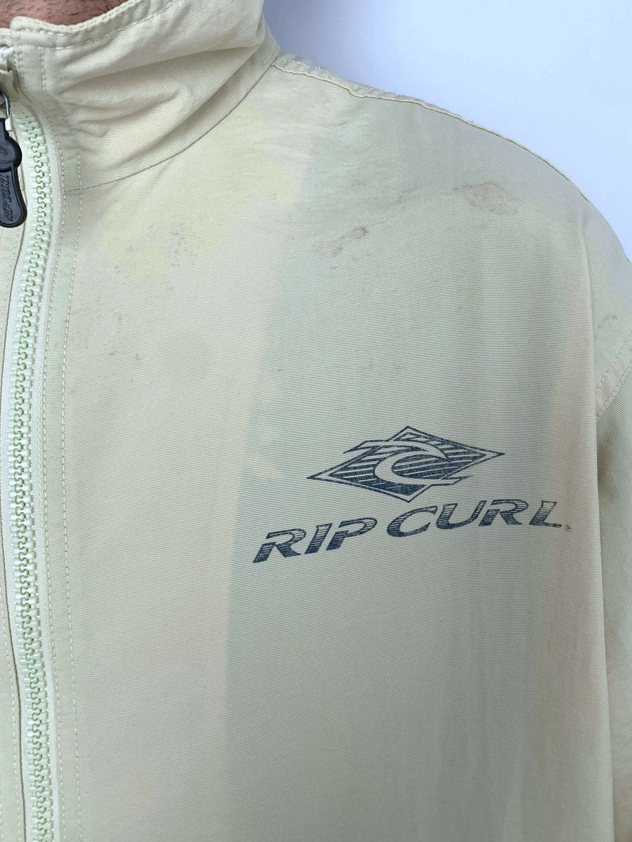 90S RIP CURL BIG GRAPHIC SPRAY JACKET - XL