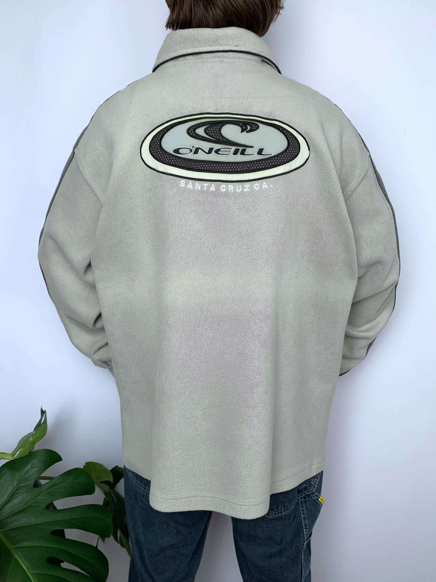 VINTAGE O'NEILL FLEECE QTR ZIP - XXL