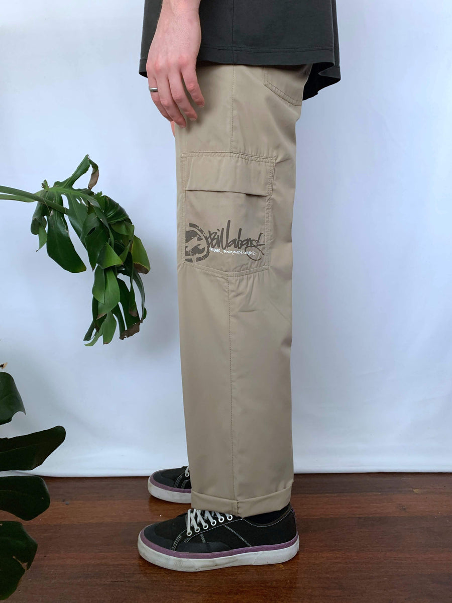 VINTAGE BILLABONG LIGHTWEIGHT CARGO PANTS - W31