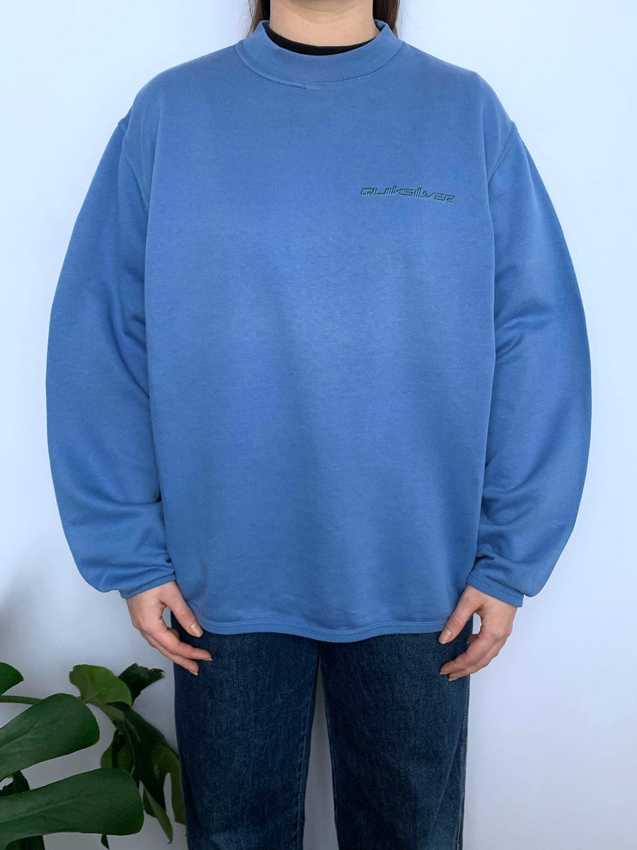 VINTAGE QUIKSILVER GRAPHIC CREWNECK - S/12
