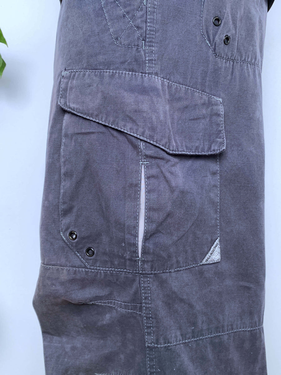 FADED VINTAGE BILLABONG CARGO PANTS - W32