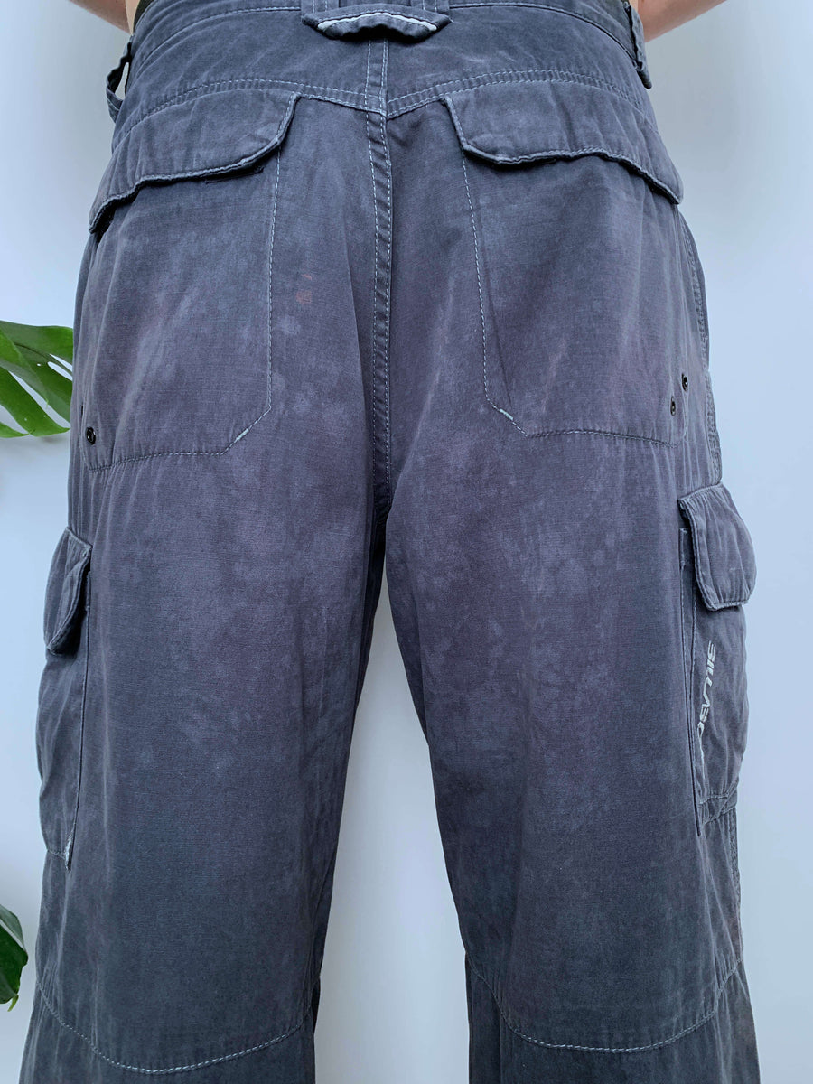 FADED VINTAGE BILLABONG CARGO PANTS - W32