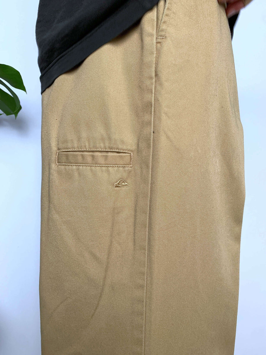 BAGGY VINTAGE QUIKSILVER CARPENTER POCKET PANTS - W36