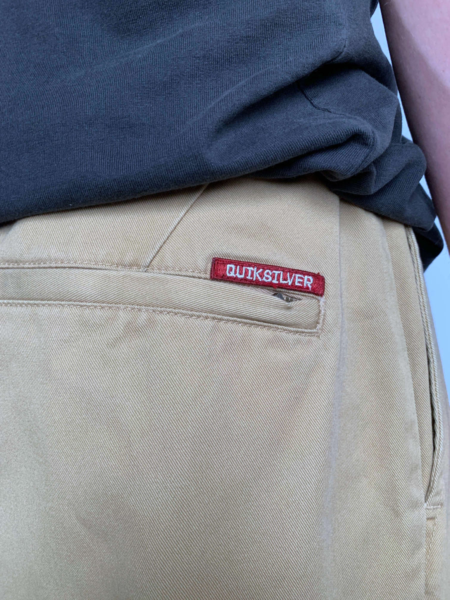 BAGGY VINTAGE QUIKSILVER CARPENTER POCKET PANTS - W36