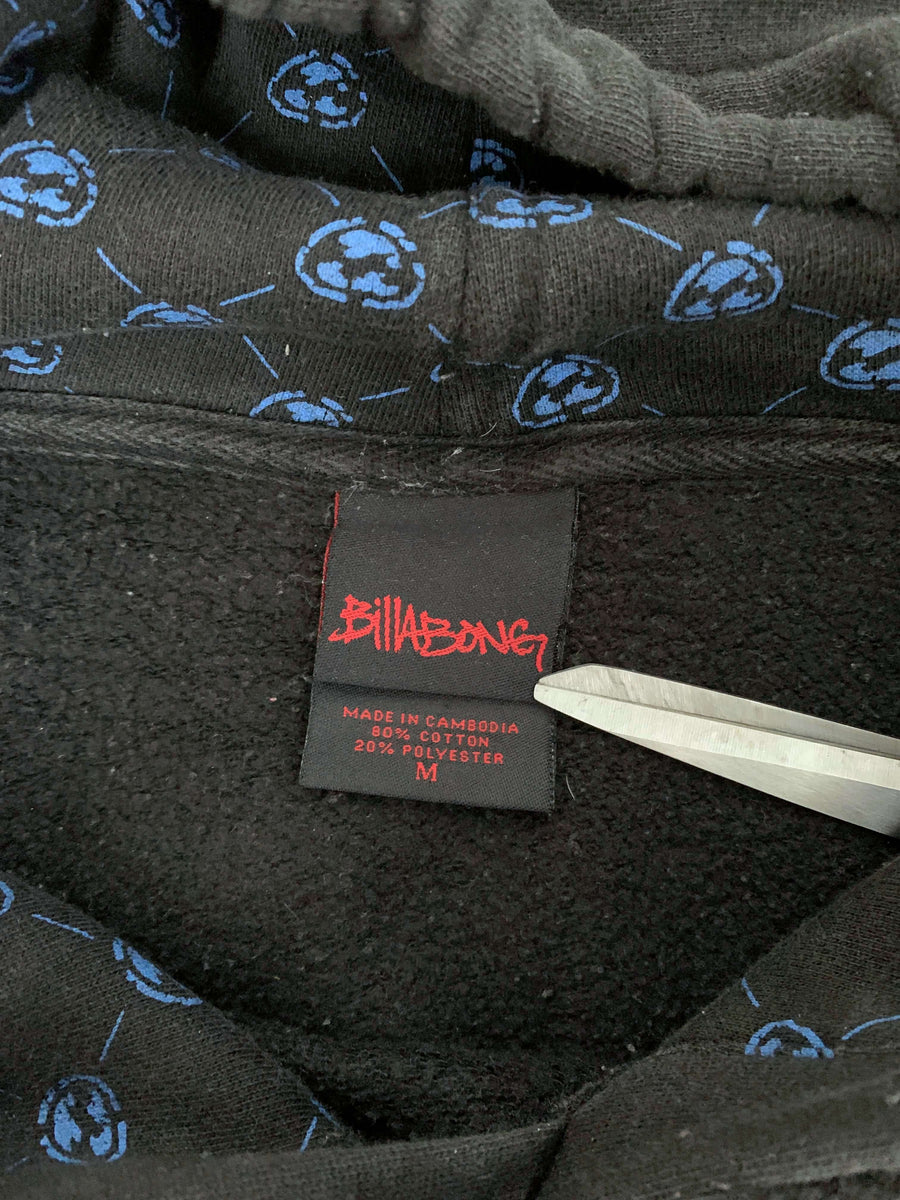 RARE VINTAGE BILLABONG SPELLOUT HOODIE - L/XL