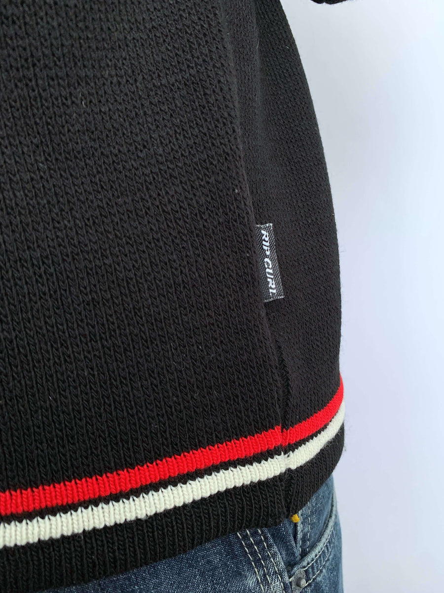 VINTAGE RIP CURL EMBROIDERED KNIT - L