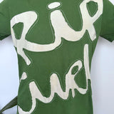 VINTAGE RIP CURL HUGE CUT-OUT SPELLOUT TEE - M