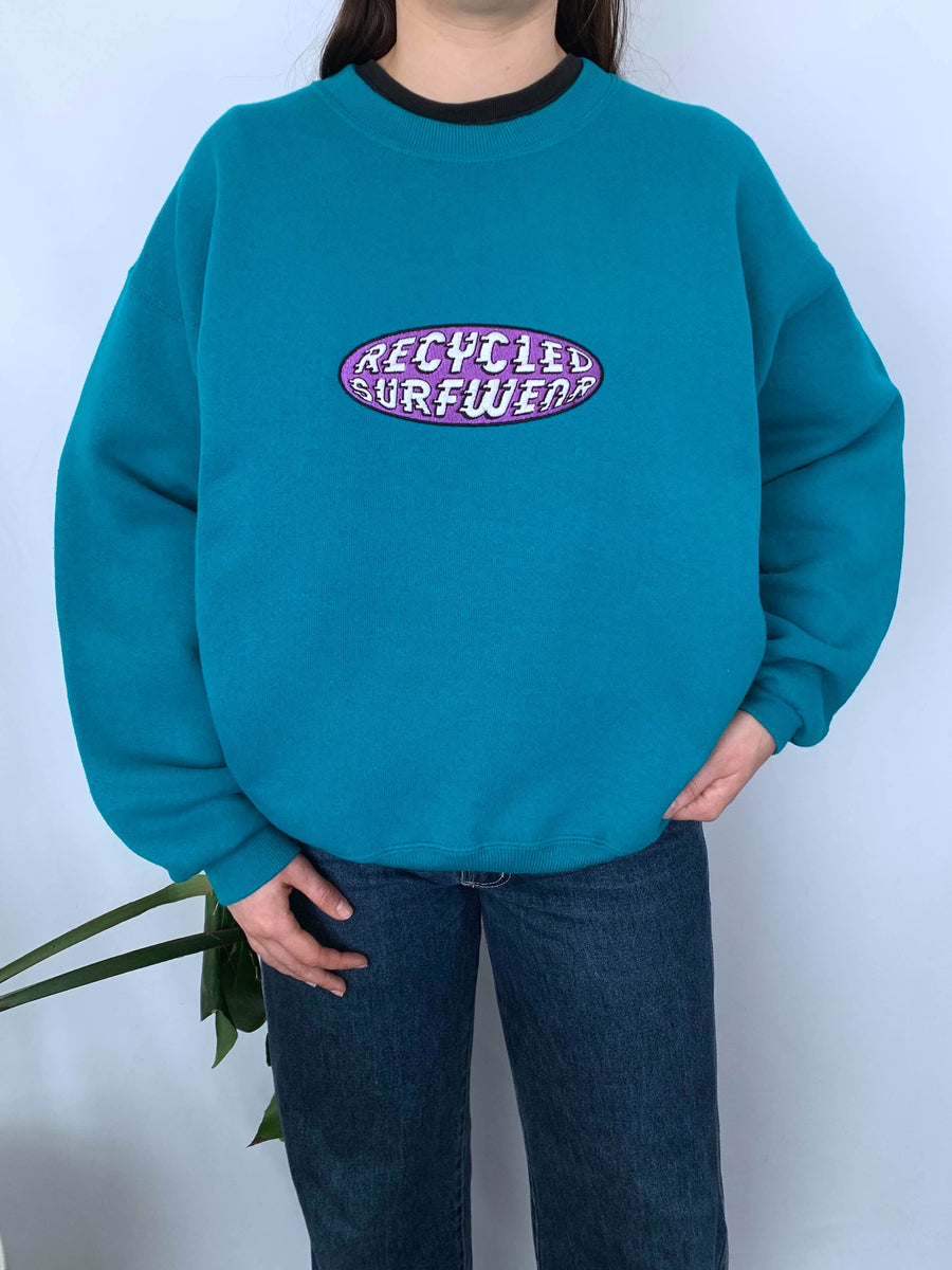 VINTAGE RSW EMBROIDERED CREWNECK - 8/10