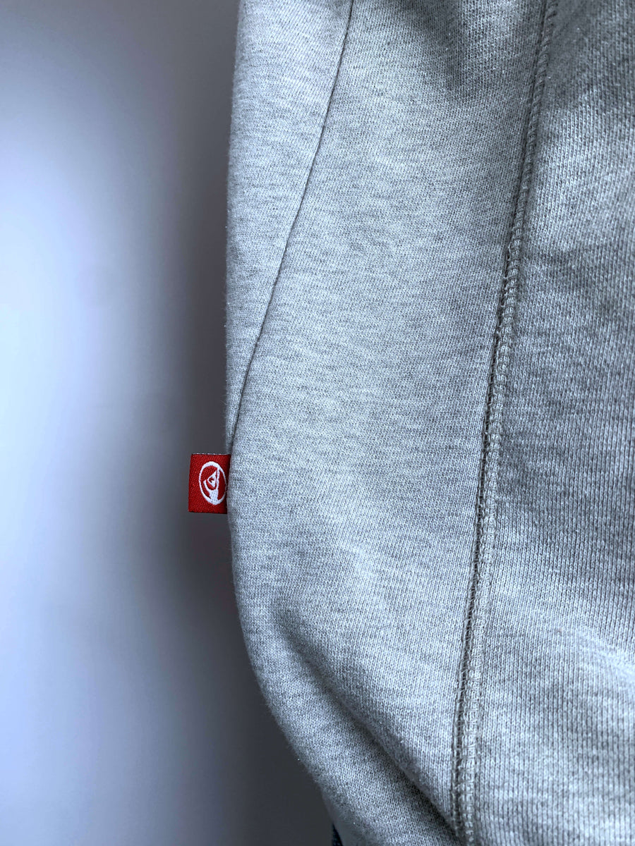 BAGGY VINTAGE QUIKSILVER EMBROIDERED SPELLOUT CREWNECK - XL