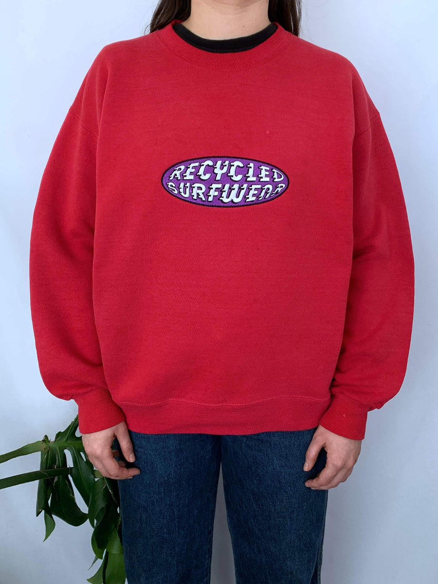 VINTAGE RSW EMBROIDERED CREWNECK - 6/8