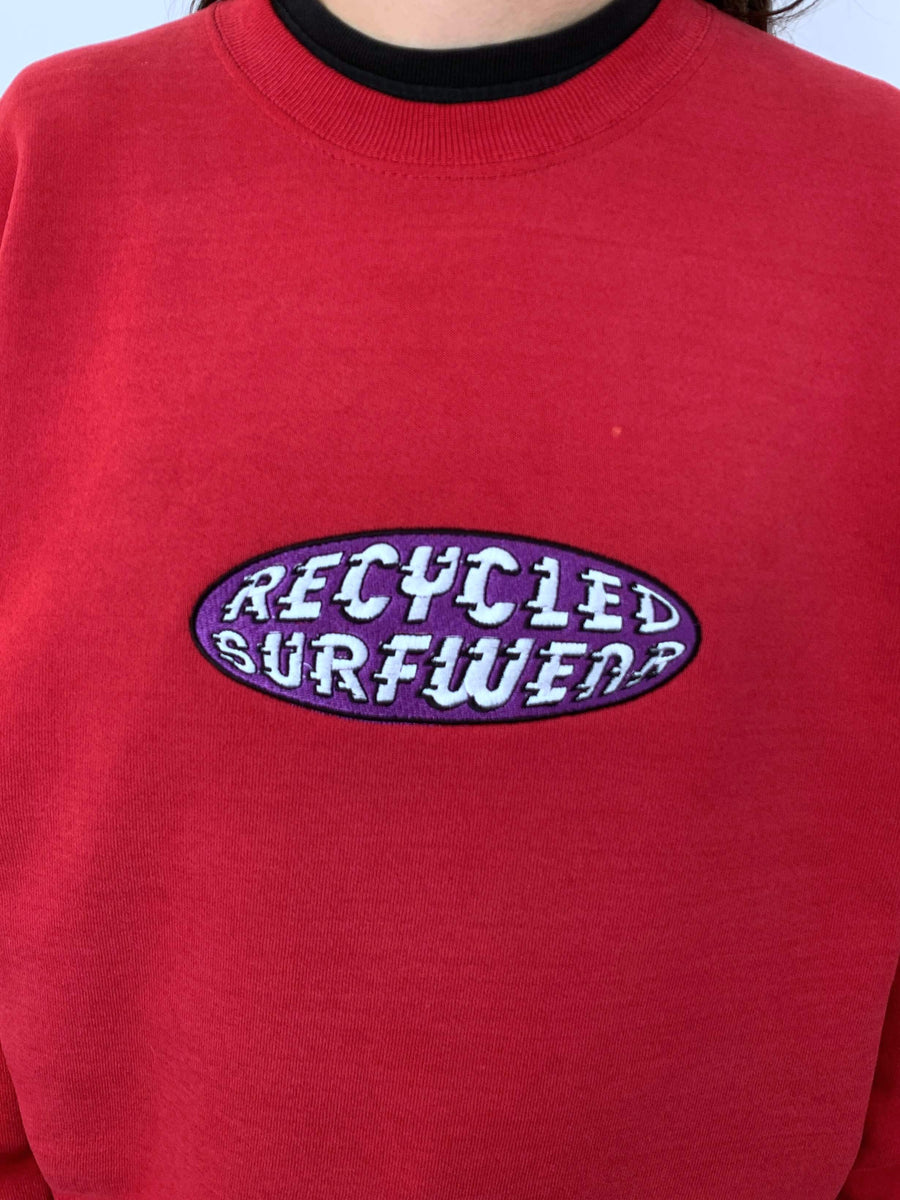 VINTAGE RSW EMBROIDERED CREWNECK - 6/8