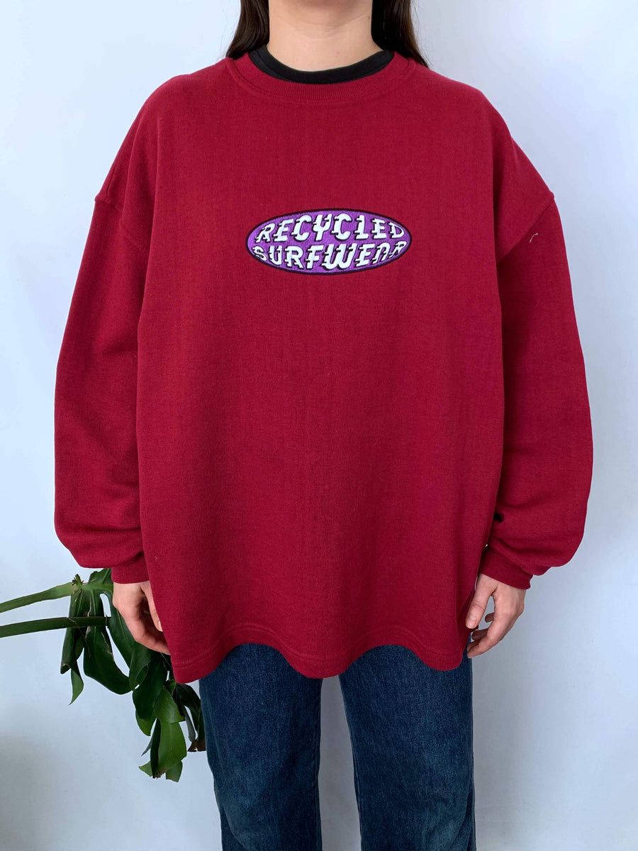 VINTAGE RSW EMBROIDERED CREWNECK - M