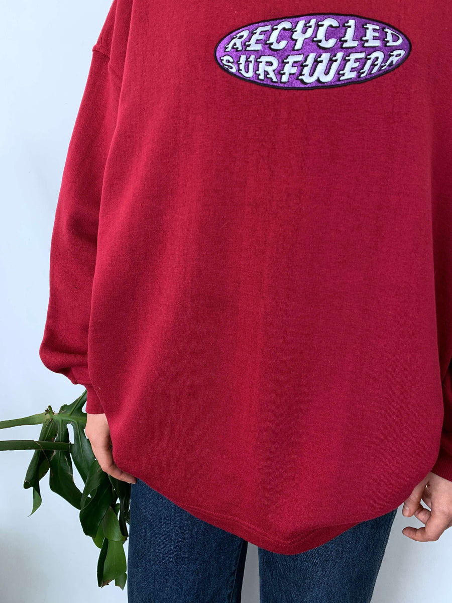 VINTAGE RSW EMBROIDERED CREWNECK - M