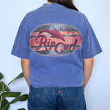 RARE FADED 90S RIP CURL DOLPHIN TEE - 10