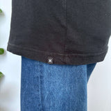 HURLEY TWO-TONE DOUBLE LAYER LONG SLEEVE TEE - M