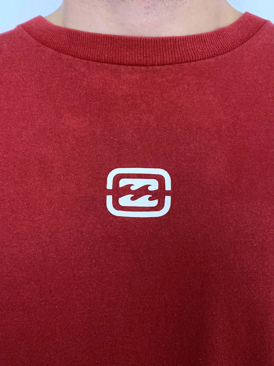 VINTAGE BILLABONG 'BONG SYSTEMS US DIVISION' LONG SLEEVE TEE - XL