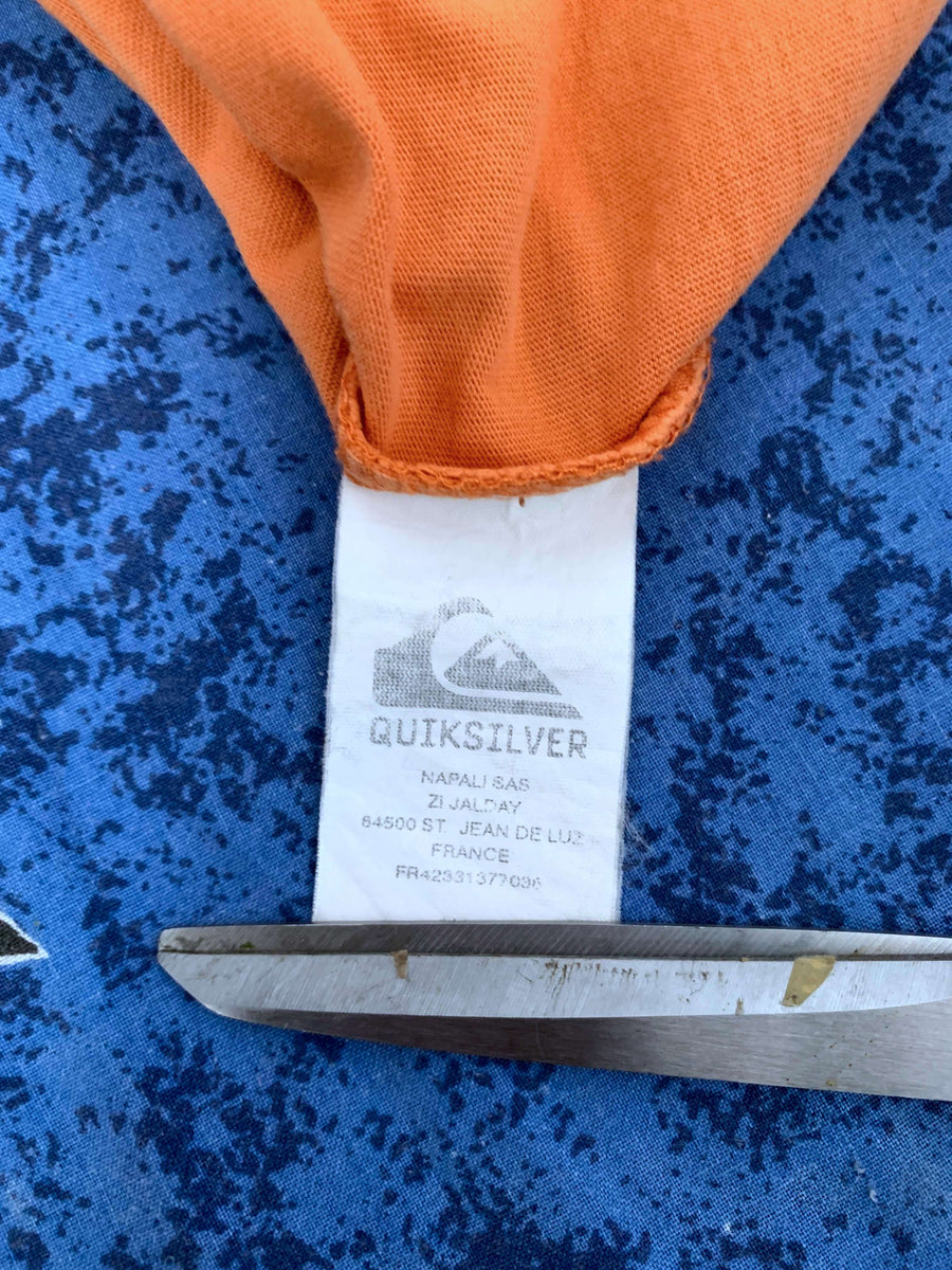VINTAGE QUIKSILVER SKATER TEE - L