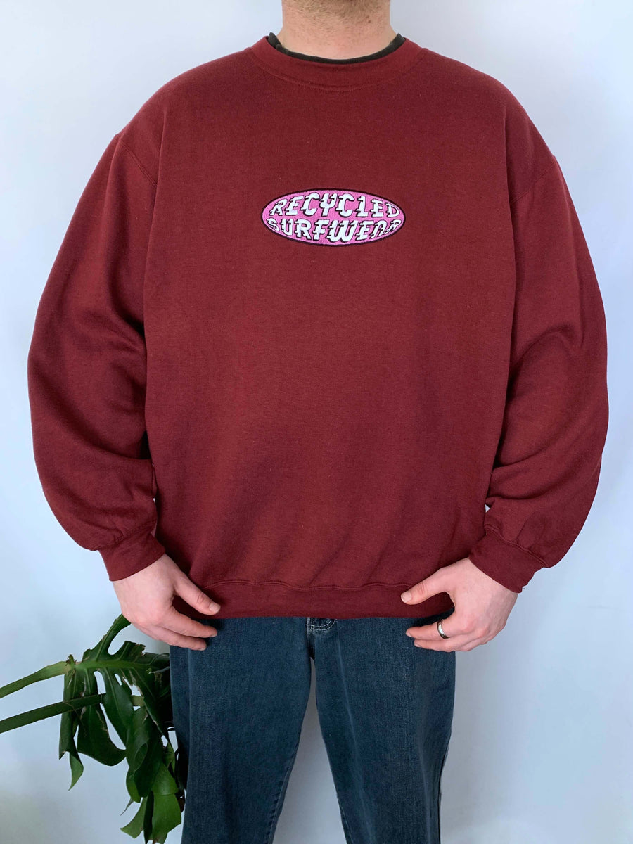 VINTAGE RSW EMBROIDERED CREWNECK - L