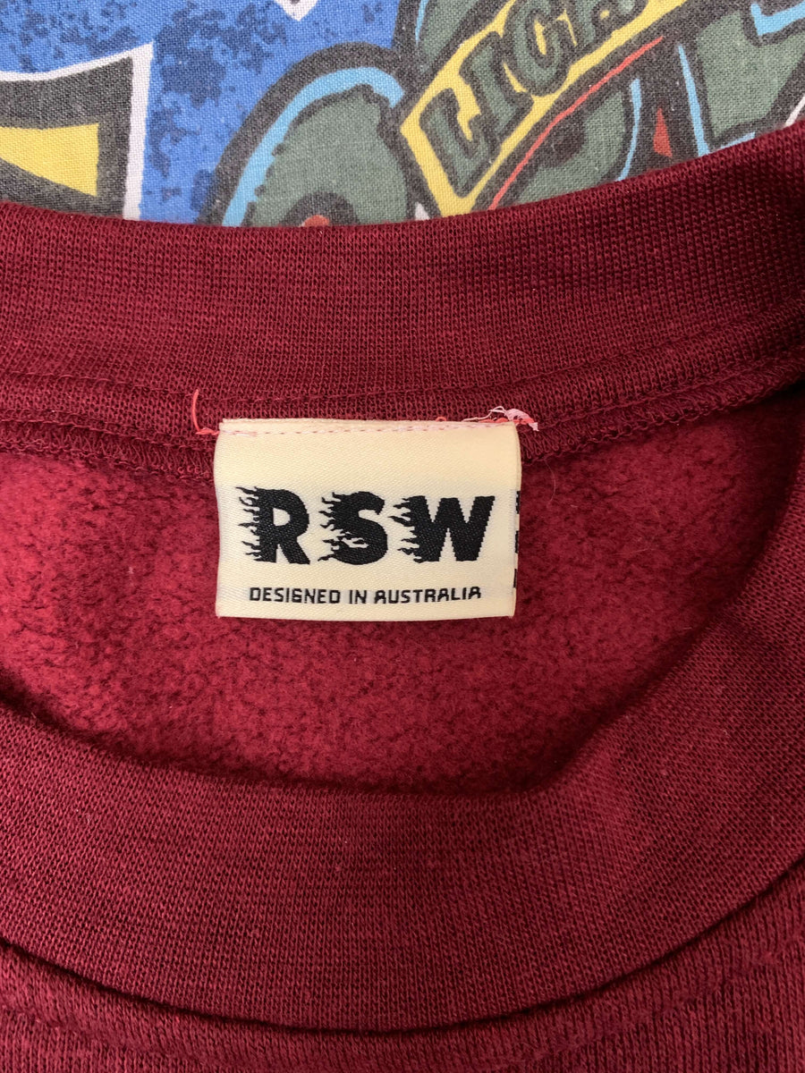 VINTAGE RSW EMBROIDERED CREWNECK - L