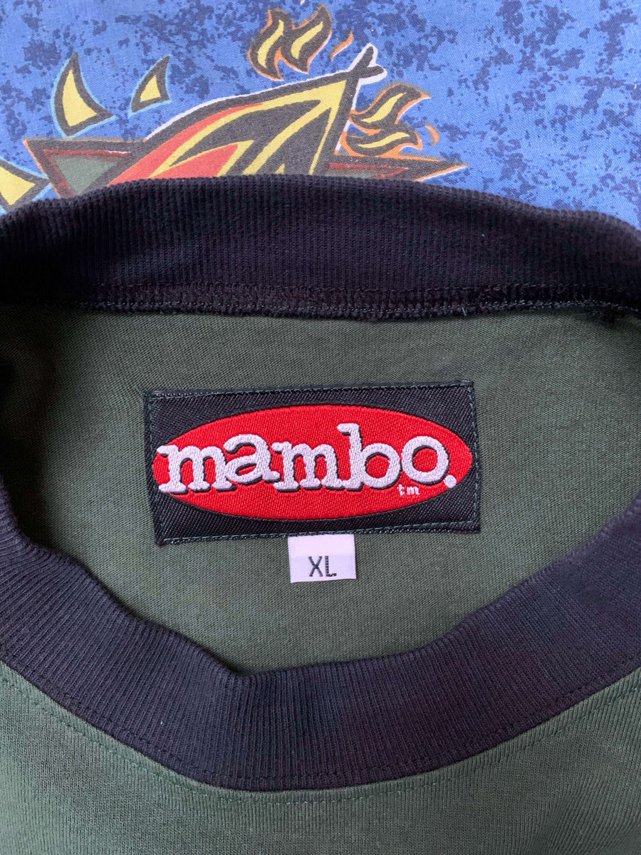 RARE 1992 MAMBO TWO-TONE LONG SLEEVE TEE - XL