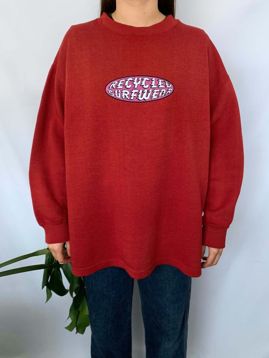 VINTAGE RSW EMBROIDERED CREWNECK - S/10/12