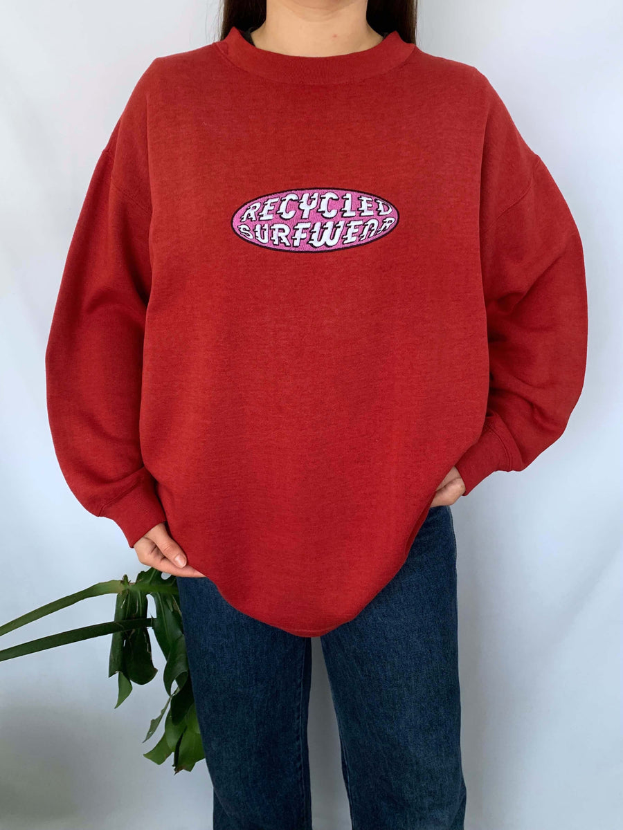 VINTAGE RSW EMBROIDERED CREWNECK - S/10/12