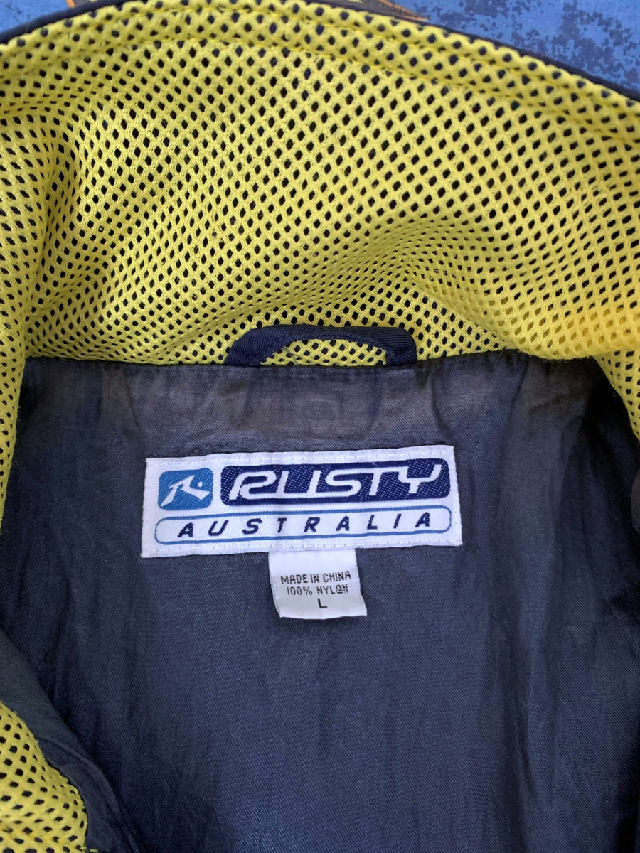 VINTAGE RUSTY RUBBER LOGO VEST - L
