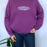 PURPLE VINTAGE RSW EMBROIDERED CREWNECK - 6