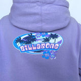 VINTAGE BILLABONG QUAD-HIT HIBISCUS HOODIE - 8