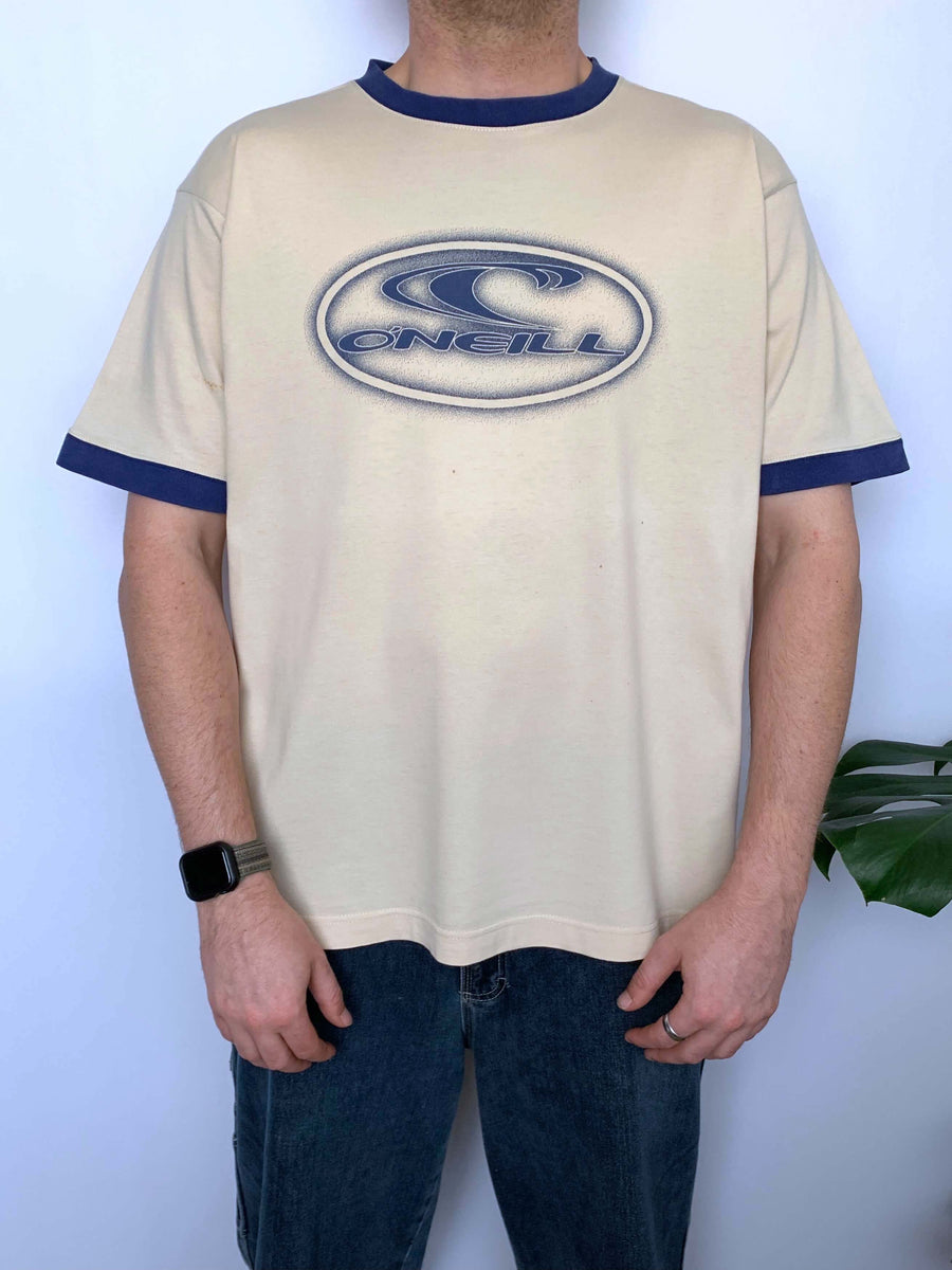 VINTAGE O'NEILL LOGO FRONT HIT TEE - L