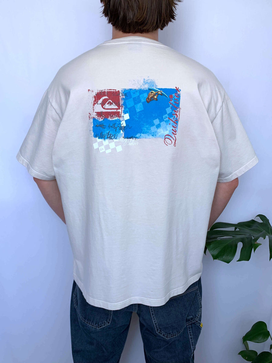 VINTAGE QUIKSILVER KELLY SLATER TEE - XL